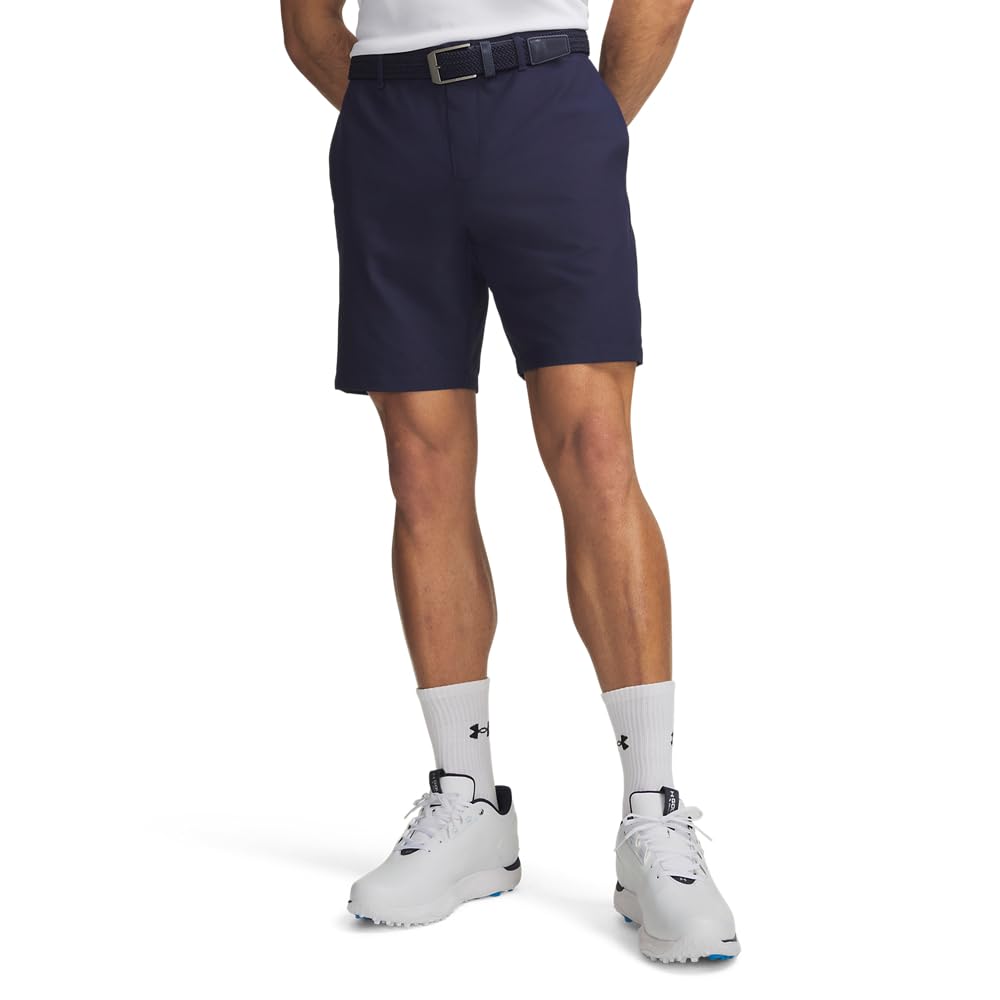

                                                    Under Armour Men's 8-inch Golf Shorts, (410) Midni