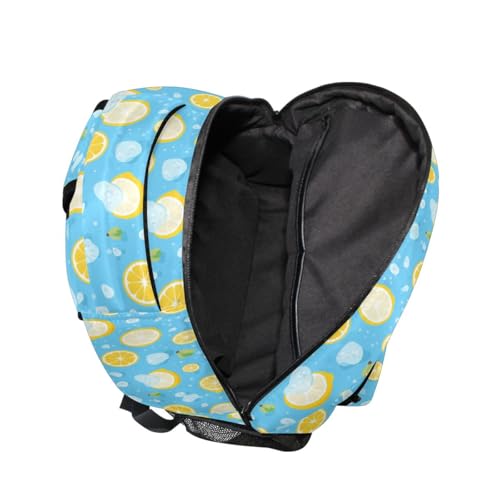 Sac à dos d'écolier citron S léger et multicolore pour la rentrée