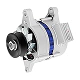 DELOPVIO Permanent Magnet Alternator, Low Rpm Copper Permanent Magnet Alternator Synchronous Generator Alternator 1200W 12V, Built-In Voltage Stabilizer