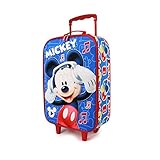 Karactermania Mickey Mouse Music - Maleta Trolley Soft 3D, Multicolor