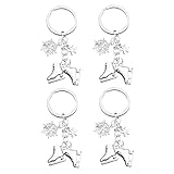 Chaussures : il s’agit d’un petit pendentif de chaussures de patins en matériau résistant à l’usure. c'est très résistant.