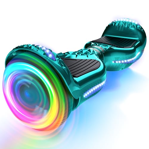 XERATH All terrain hoverboard with bright LED lights...