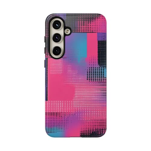 Coque rigide Samsung S24 Plus rose abstrait pour sublimer votre style urbain au quotidien