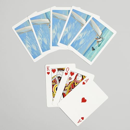 Naipes Póker Ground Swell Edward Hopper 52 cartas miniatura 7