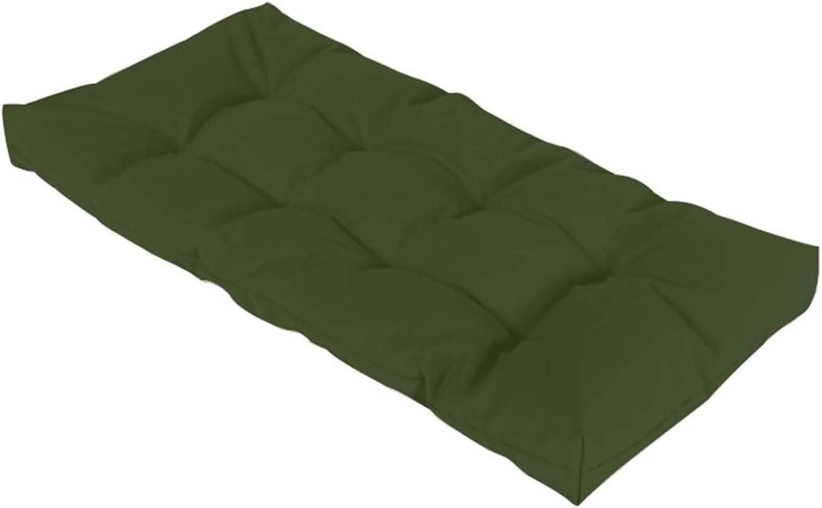 Coussin banc extérieur 140x40cm imperméable en tissu gris anthracite