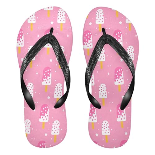 Nander Fruit Flavored Popsicle Sandal Flip Flops of Men's & Women's,Beach Slippers Flip Flops Shower Shoes