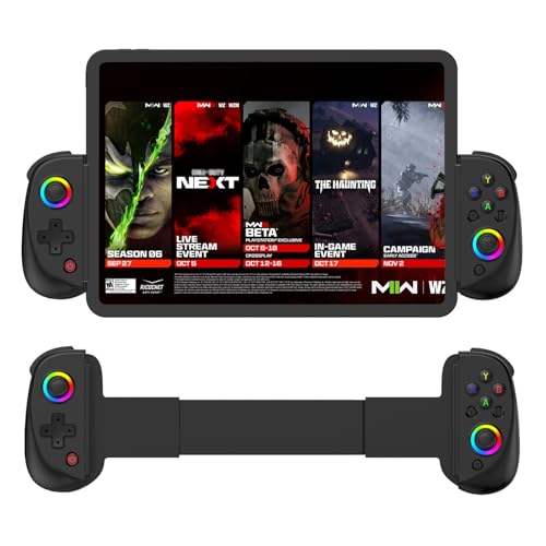 Supporta più dispositivi: supporto per iOS 13.4+/Android 6.0+/Win 7.0+/Switch/PS/Steaming, per iPhone/iPad/Macbook/Android Phone/Tablet, per iPhone 15, 14,13 12 Plus/Pro/Pro Max, iPhone 11/10/9, per Samsung/OPPO/Realme/Xxia. Omi, per Switch /Lite/Oled, PS3/PS4, PC, Cloud Gaming [Non supporta Apple TV & iPod, Fire TV/TV Box]