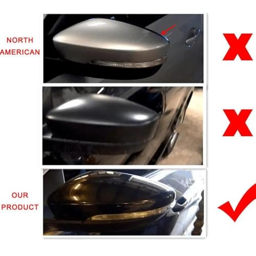 Coque de rétroviseur pour remplacer un cache abîmé sur Jetta et Passat B7