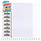20 Sets Modellauto Vitrine zur Wandmontage Aufbewahrungsregal aus Plastik Spielzeugauto Organizer aus Druckguss mit Blisterverpackung Wandregal Hängeregal 42,5x11,2 cm