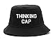 Thinking Funny Nerd Bucket Hat Black