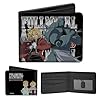 Buckle-Down Aniplex Wallet, Bifold, Fullmetal Alchemist Brotherhood Elric Brothers Before After, Vegan Leather