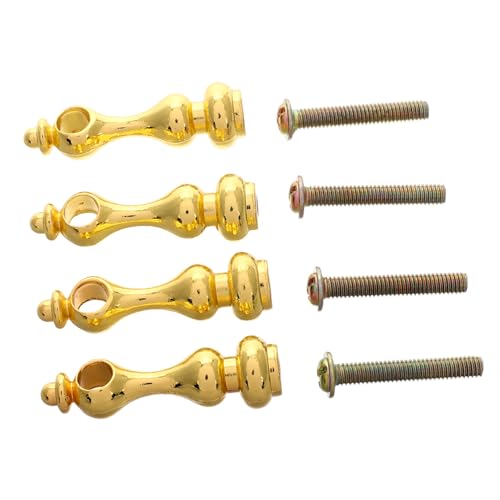 UKCOCO 4piezas Accesorios para Conectores De Barandilla Tapa De Poste De Metal para Muebles De Vidrio Gabinetes Uso Interior