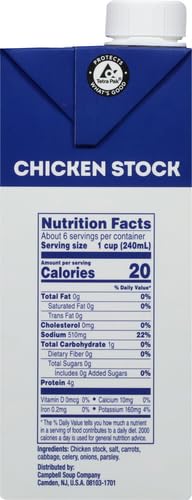 Image of SWANSON S Chicken Stock, 48 oz Carton (Pack of 2)