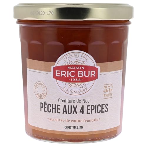 Confiture de noel 4 epices 370g eric bur