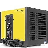 TROTEC Deshumidificador comercial compacto TTK Qube (máx. 20l/día), apto para habitaciones de hasta 110 m³, Secador de condensación profesional compacto