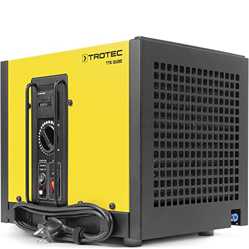 TROTEC Kommersiell avfuktare Kompakt TTK Qube (max. 20l/dag), Lämplig för rum upp till 110 m³, Professionell Compact Compact Compact