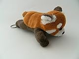 ca. 15 cm Unbekannt Schlüsselanhänger Kleiner roter Panda, aus Plüsch, 15 cm, Tier Tiere Pandas