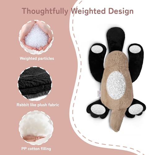 Image of Niuniu Daddy 20 inch 3.3 lb Weighted Platypus Stuffed Animal for Adults Kids, Giant Large Soft Body Pillow Plush Toy for Sleeping Huggable, Gift for Everyday Comfort