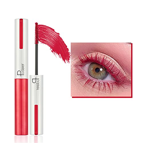 4D Mascara Multi-Color Thick No Smudging, Long Lasting Waterproof Eye Makeup For Ladies, Suitable For Party Festival #TOP17
