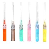 Ear Nose Piercing Needles - 6PCS Mixed Piercing Needles 14g 16g 18g 20g 22g 24g IV Catheter Needles for Piercing Cleaned Body Tattoo Piercings Tool for Piercing Supplies Piercing Kit
