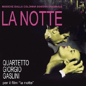 GIORGIO GASLINI QUARTET - Dalla Colonna Sonora Del Film ''La Notte'' - Disque CD