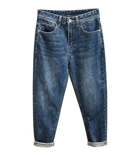 Men's Loose Jeans Loose Straight Pants Casual Long Pants Comfortable