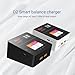 ISDT lipo Battery Charger D2 MK2 with AC 2x200W Dual Output Mode,Hobby Smart Lipo Charger Discharger for 1-6S Li-ion Life NiCd NiMH LiHV PB Smart Battery