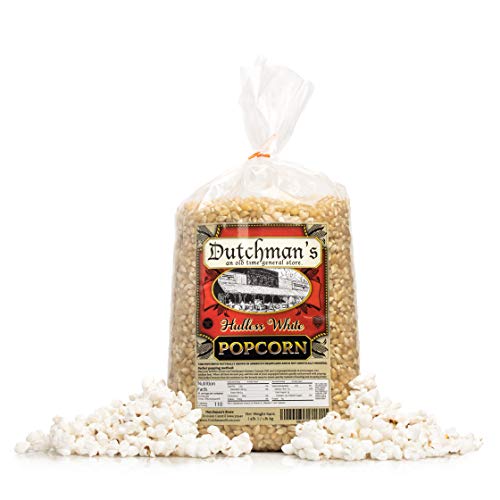 Dutchman's White Popcorn: Medium Popcorn Kernels for Popping in Microwave, Stovetop - Non GMO and Gluten Free Gourmet Popping Corn - 4 Pound Refill Bag - Thumbnail 2