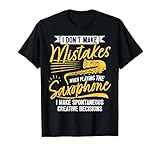 Creative Saxophonist Saxist Sax Jazz Saxophone T-Shirt