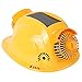 Solar Cooling Hard Hat, Solar Hard Hat Multi Function 5 Gear Dual Cooling Fan Strong Bright Light Waterproof Construction, Hard Hat Accessories