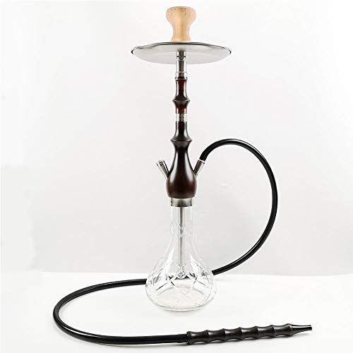 Mr. Hao 180cm1 Schlauch Edelstahl Wasserpfeife Shisha Glass Combo Kit