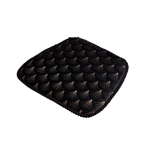 Coussins De Chaise D'IntéRieur TrapèZe, Galette De Chaise Anti-Taches, Doux et Respectueux De La Peau Polaire Cristal Coussins De Chaise D'IntéRieur, Anti...