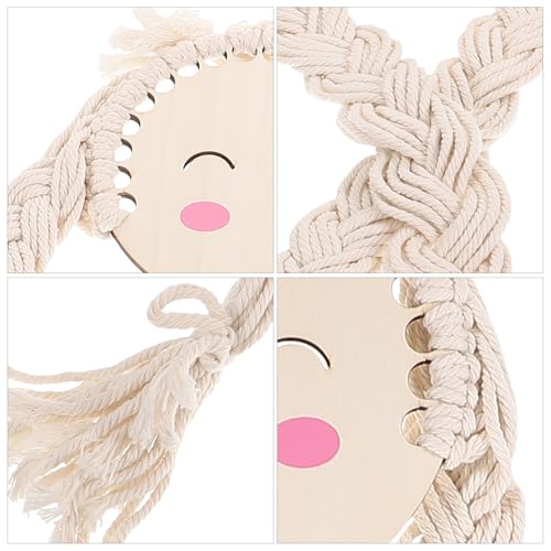Soporte de algodón para cabello que organiza accesorios colgantes 6