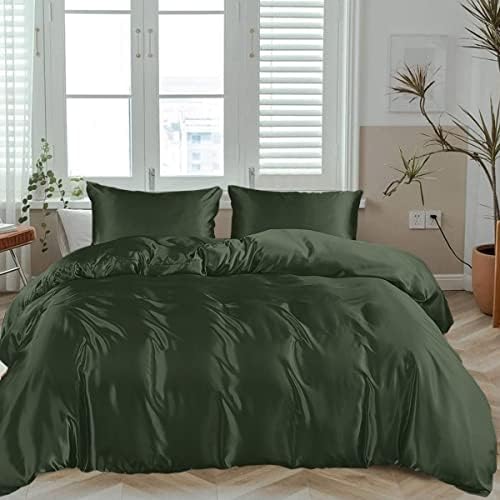 LINENWALAS 100% Natural Bamboo Designer Checks 2-Piece Duvet Cover Sham Set With Zipper and Corner Ties- Softest Cool Bedding Perfect for Skincare (Single, White)