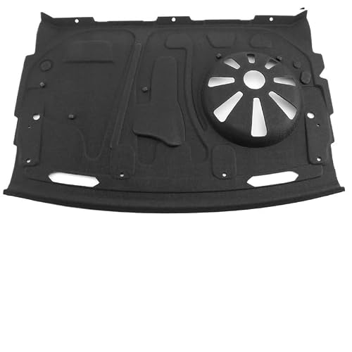 Wuqqxxqcm A4 17-18 High Compatible For Audi A3 A4 A6 Car Trunk Sound Heat Insulation Cotton Noise Deadener Firewall Mat Pad Cover(A4 17-18 High)