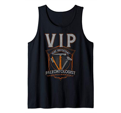 V.I.P Very Important Paleontologist Dinosaur Camiseta sin Mangas