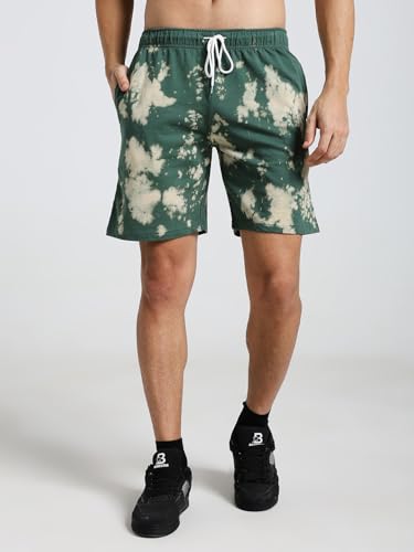 Image of Vogaan Men's Cotton Short Sleeve Tracksuit Summer T Shirt & Shorts Set with 2 Pockets || Casual Co-ord Sets