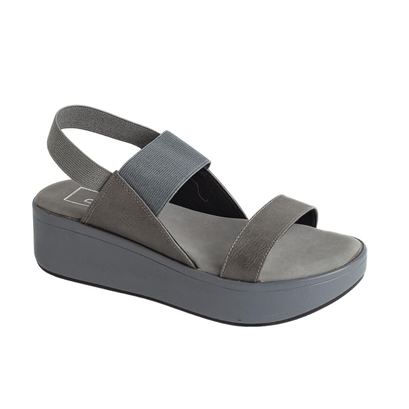 BLUE BEAUTY Comfortable Wedges For Women Latex Cushioning Stylish and All Purpose Vibrant Color Travel Friendly (GREY-37) (B0CS5ZK159) Amazon Price History, Amazon Price Tracker