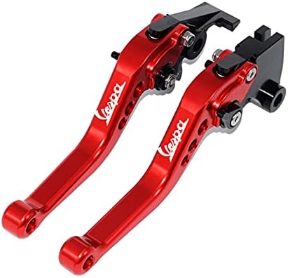 HHMTSH Powersports Brake Levers Motorcycle Accessories Folding Extendable Brake Clutch Levers for Vespa GTS 125 250 300 Super Granturismo 125 200 S125 S150 (Color : G)