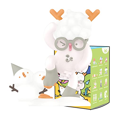 POP MART Modoli Weather Series 12PC Blind Box Toy Box Bulk Popular Collectible Random Art Toy Hot Toys Cute Figure Creative Gift, for Christmas Birthday Party Holiday