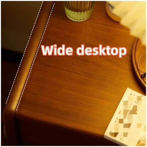 Modern Nightstand with Stainless Steel Legs - Double-Layer Drawer Side Table for Living Room, Bedroom, or Office - Versatile Multi-Purpose Furniture