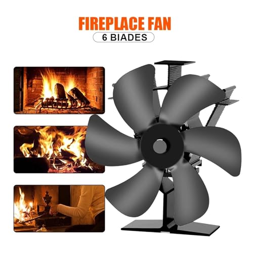Ventilateur de poêle écologique pour diffuser la chaleur au sol sans électricité - 3