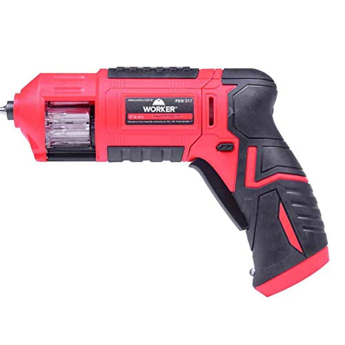 Worker Parafusadeira a Bateria Pbw 017 com 17 Peças 3,6V Bivolt