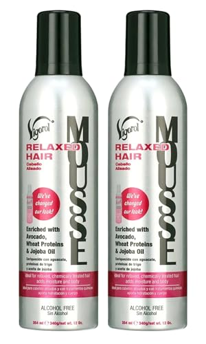 Vigorol Mousse - Relaxed 12 oz. (Pack of 2)