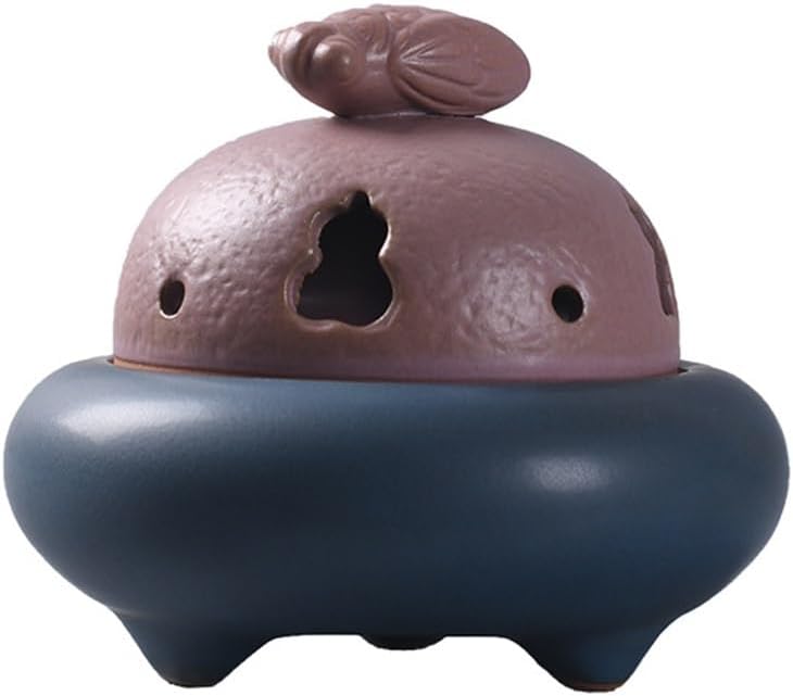 Incense Burner Incense Stick Holder Ceramic Manual Plate Incense Burner Imitation Ancient Zen Incense Burner Incense Space Incense Burner