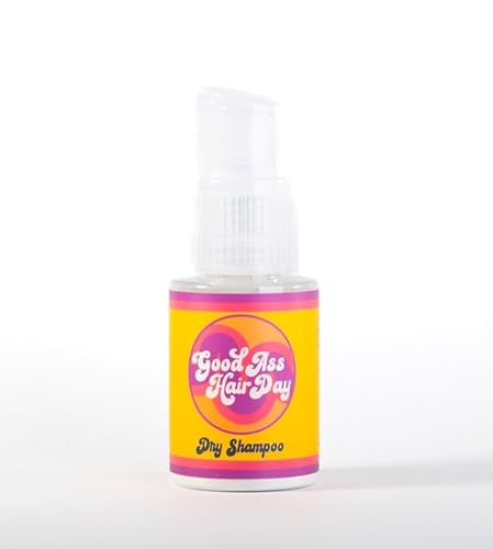 Good A- Hair Day Dry Shampoo Powder – Non-Aerosol, Talc-Free, All-Natural, Vanilla Scent – Absorbs Oil, Refreshes Hair Between Washes, Handmade in USA