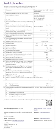 REFLEXION LDDX22IBT-B Smart LED Fernseher, LG webOSHub, 55 cm/22 Zoll, Rahmenloser Wohnwagen/Wohnmobil/Camping/Caravan/Boot/LKW TV, Slimline, 12/24/230 Volt, Full HD, Triple Tuner, Bluetooth, WLAN – Bild 8