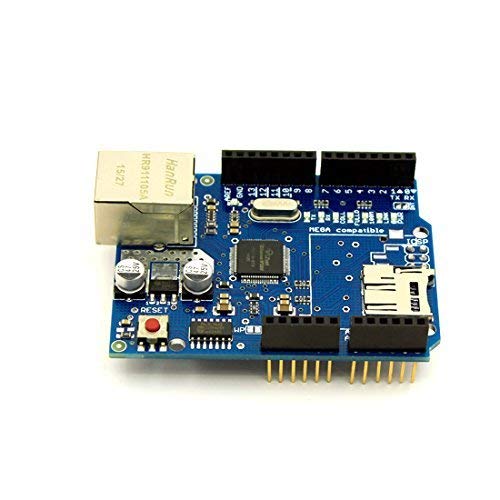 Image of CentIoT - W5100 Ethernet Network Expansion Board W / Micro Sd Card Slot Shield