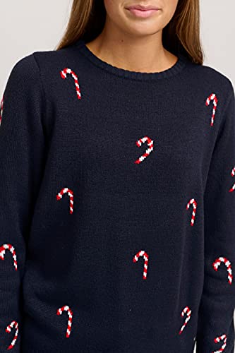 Weihnachtspullover für Damen von OXMO im Regular Fit