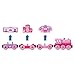 Bigjigs Rail, Princess Train, Wooden Toys, Girls Train Set, Princess Toys, Gifts for 3 4 5 Year Old Girls, Train Set, Pink Train, Toddler Toys